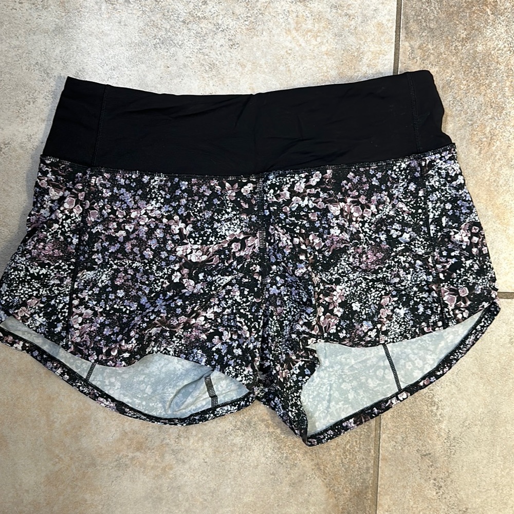 Lululemon floral shorts